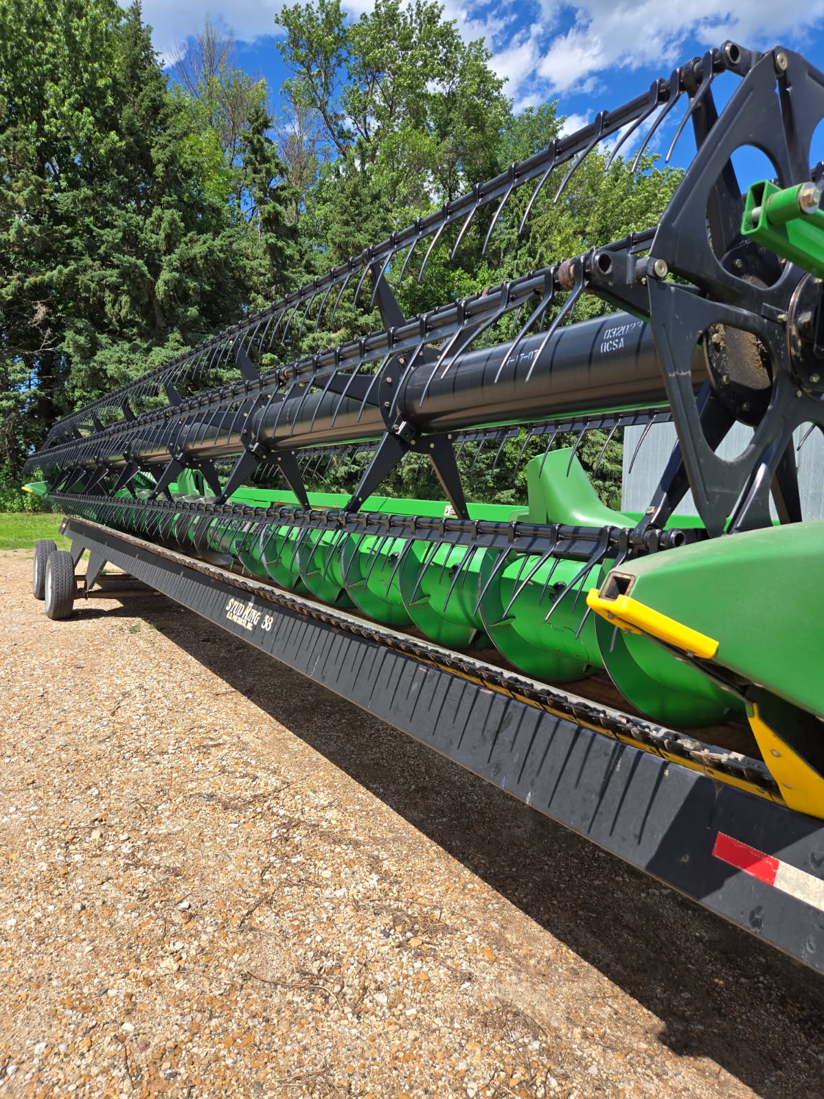 2007 John Deere 635F Header Combine