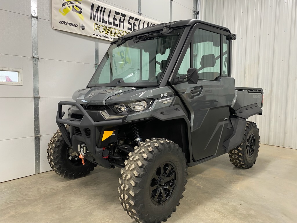 2024 Can-Am 2024 DEFENDER LTD CAB HD10 GRAY SKU # 8JRD Utility Vehicle