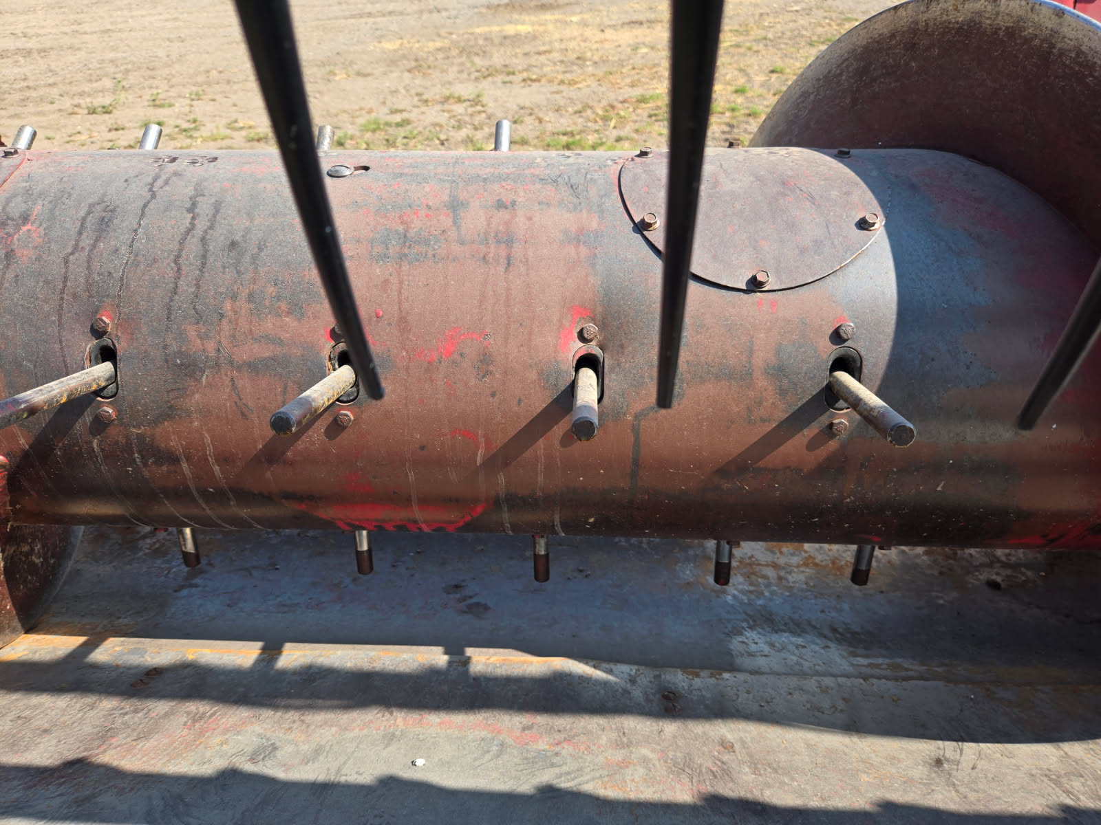 1990 Case IH 1020-25F Header Combine
