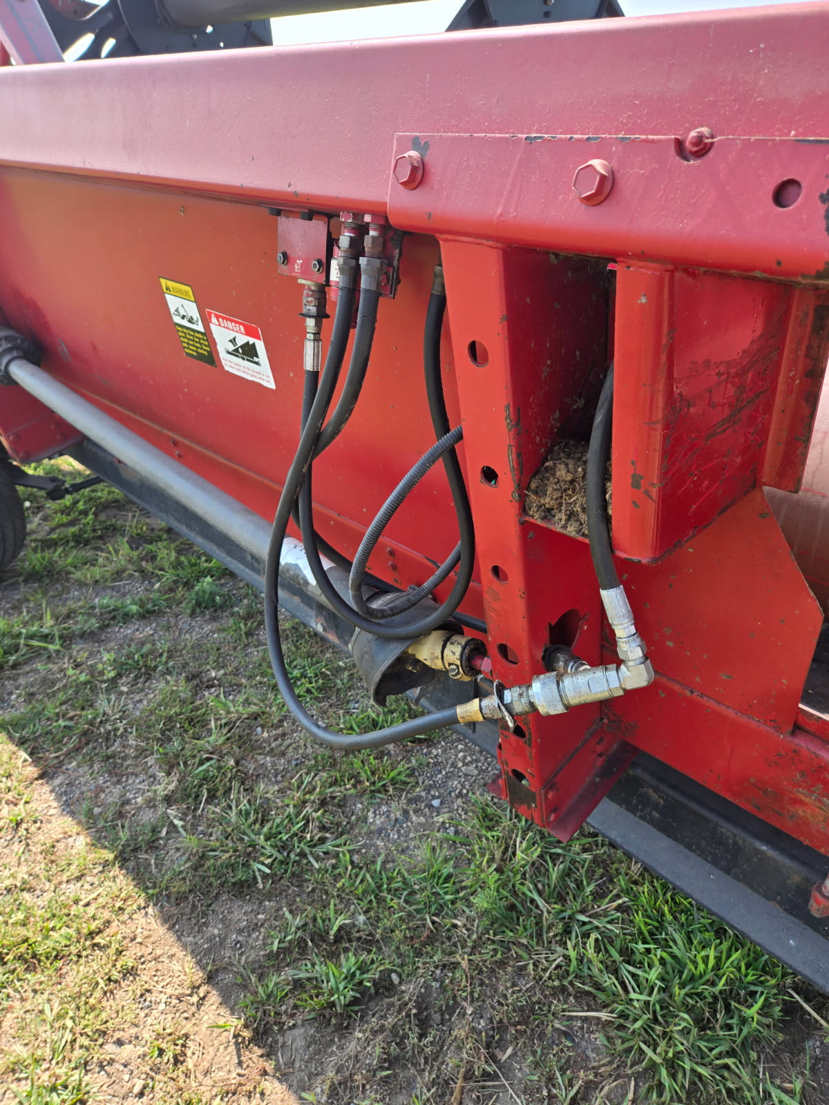 1990 Case IH 1020-25F Header Combine