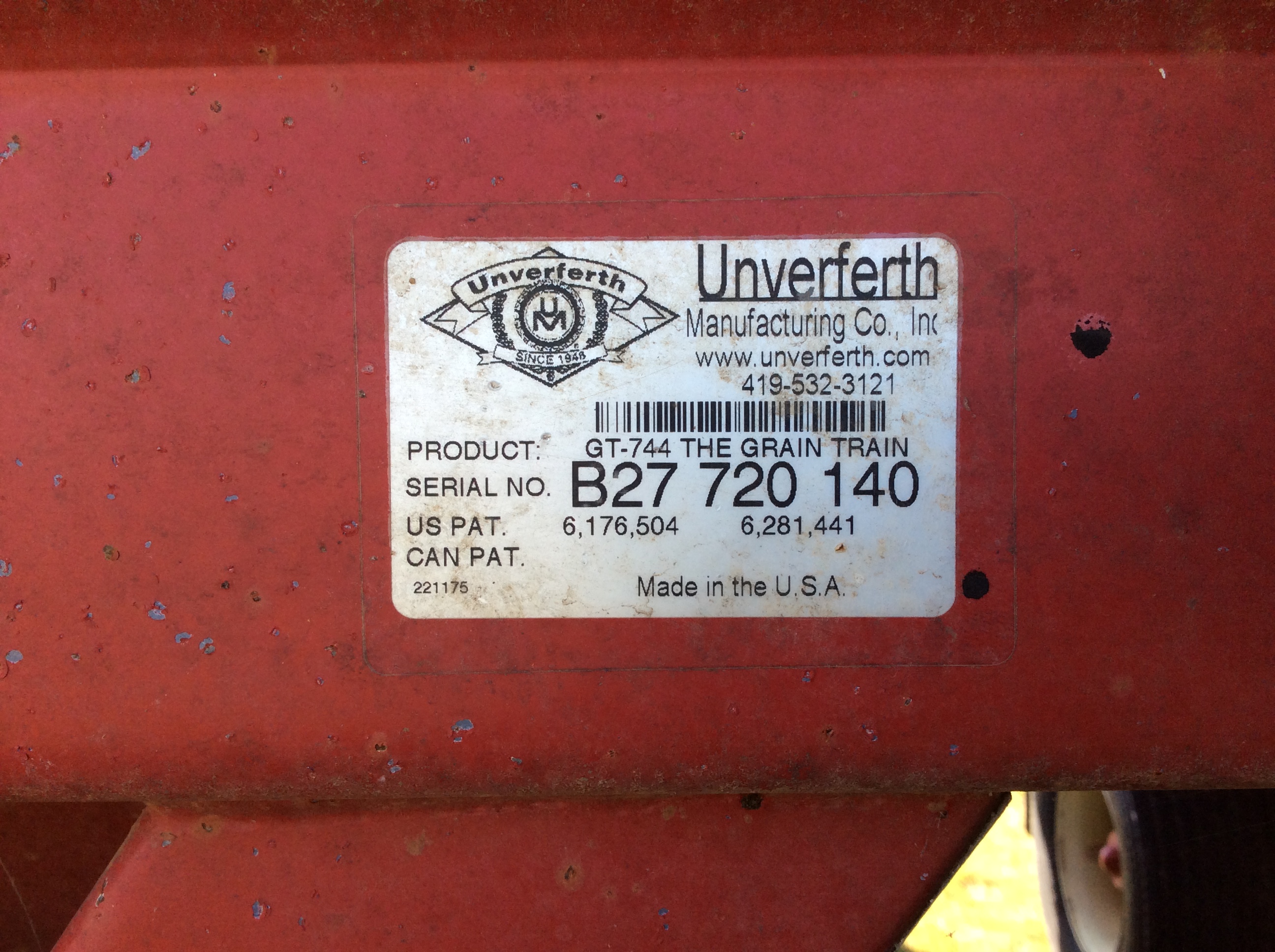 2010 Brent 744 Gravity Box