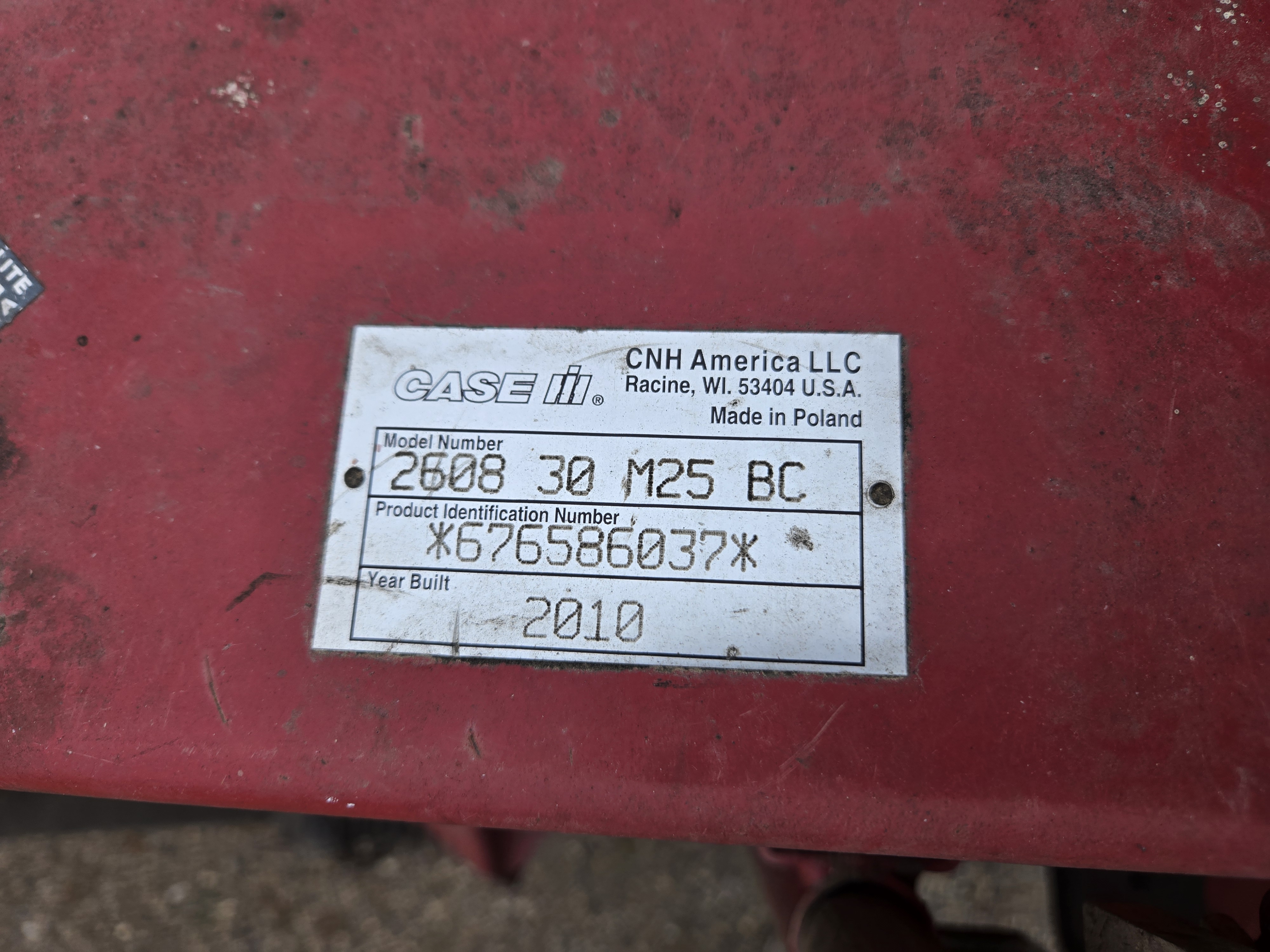 2010 Case IH 2608 Header Corn Head