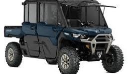 2025 Can-Am 2025 DEFENDER MAX LTD CAB HD10 NAVY SKU # 6MSD Utility Vehicle