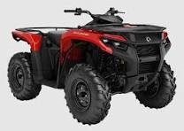 2025 Can-Am 2025 OUTLANDER DPS 500 RED SKU # 1DSB ATV