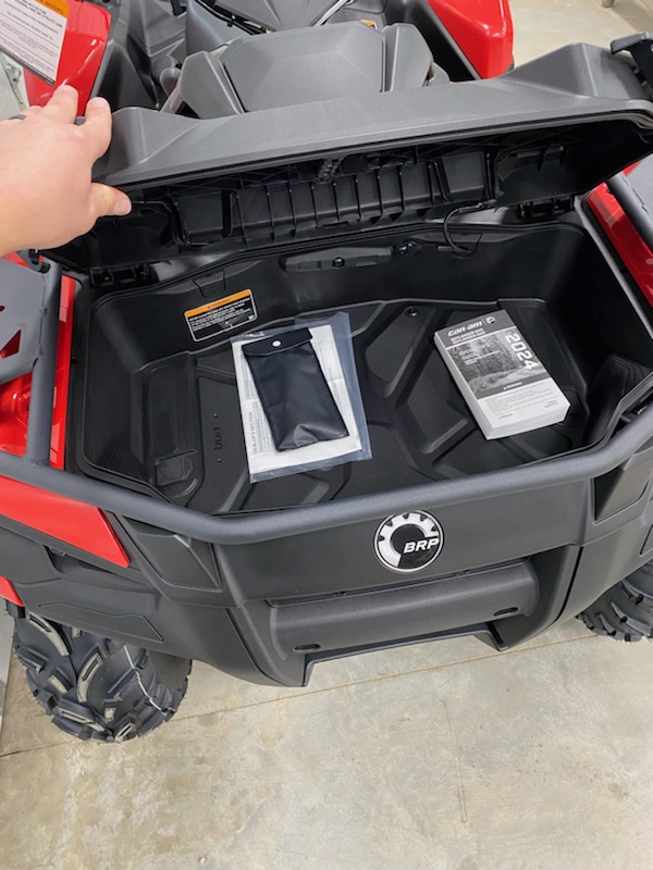 2025 Can-Am 2025 OUTLANDER DPS 500 RED SKU # 1DSB ATV