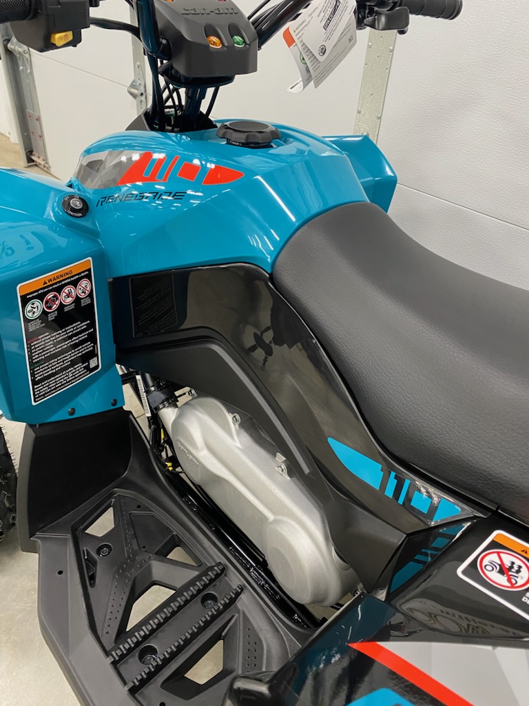 2026 Can-Am 2026 RENEGADE 110efi 4-STROKE BLUE/BLK SKU 3MTC ATV