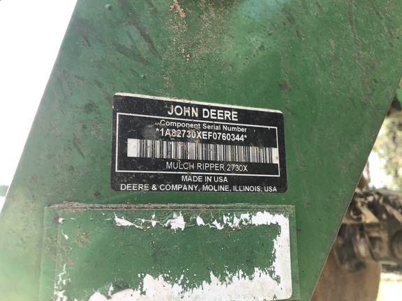 2015 John Deere 2730 Disk Ripper