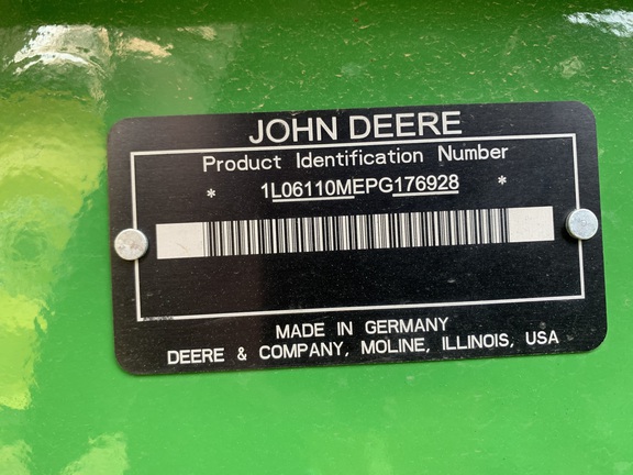 2023 John Deere 6110M Tractor