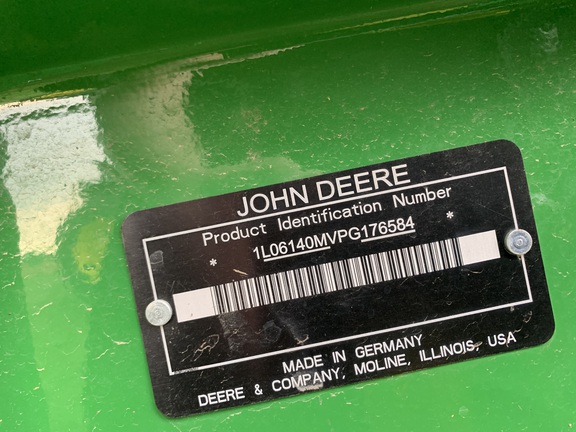 2023 John Deere 6140M Tractor