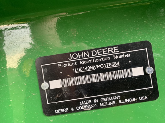 2023 John Deere 6140M Tractor