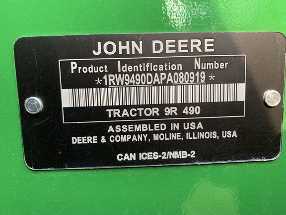 2023 John Deere 9R 490 Tractor 4WD