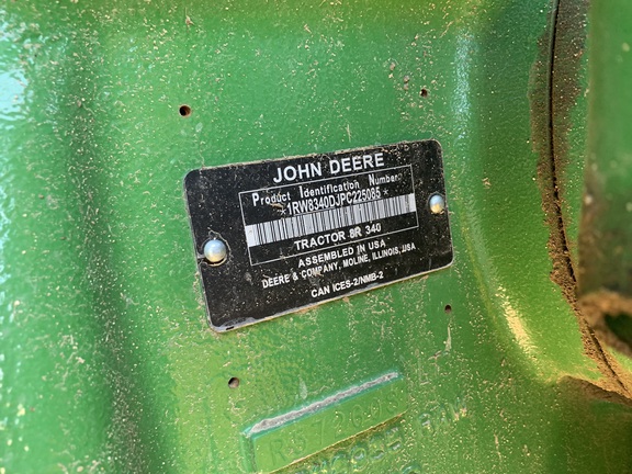 2023 John Deere 8R 340 Tractor