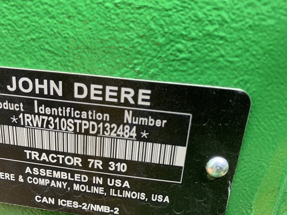 2023 John Deere 7R 310 Tractor