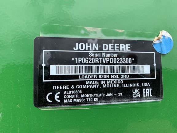 2023 John Deere 620R Loader