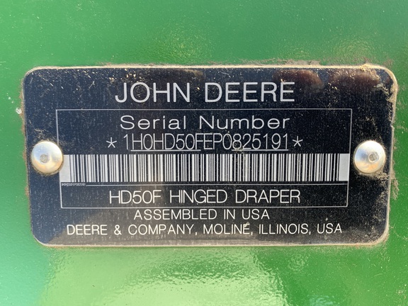 2023 John Deere HD50F Header Combine