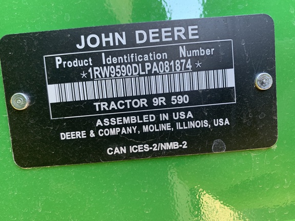 2023 John Deere 9R 590 Tractor 4WD