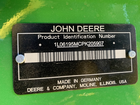 2023 John Deere 6195M Tractor