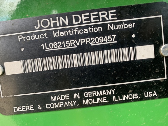 2024 John Deere 6R 215 Tractor