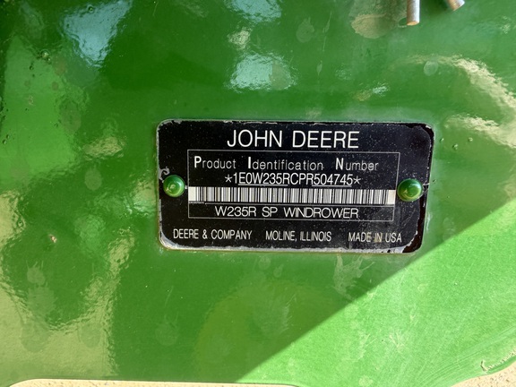 2024 John Deere W235R Windrower
