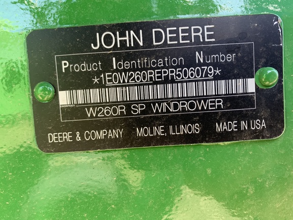 2024 John Deere W235R Windrower