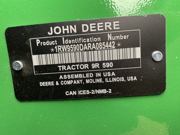 2024 John Deere 9R 590 Tractor 4WD