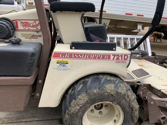 2015 Grasshopper 721DT Mower/Front Deck