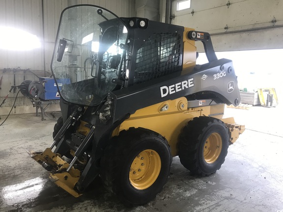 2017 John Deere 330G Skid Steer Loader