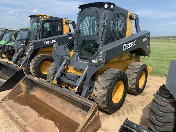 2017 John Deere 330G Skid Steer Loader