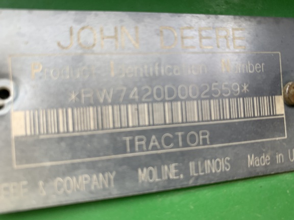 2003 John Deere 7420 Tractor