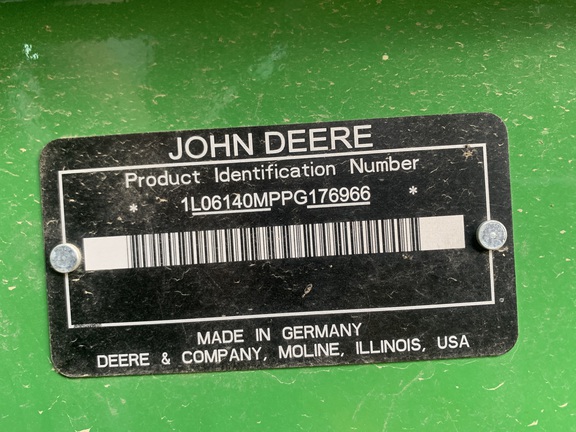 2023 John Deere 6140M Tractor