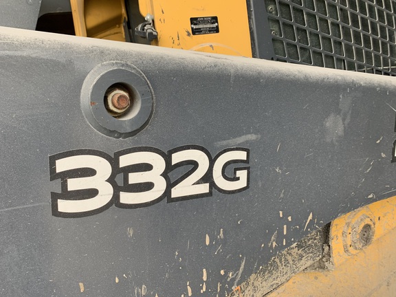 2017 John Deere 332G Skid Steer Loader