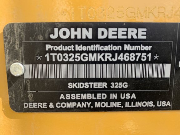 2024 John Deere 325G Compact Track Loader