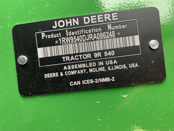 2024 John Deere 9R 540 Tractor 4WD