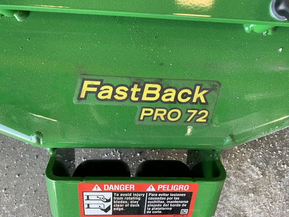 2024 John Deere 72" Fastback L & G Attachment