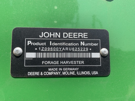 2024 John Deere 9600 Forage Harvester