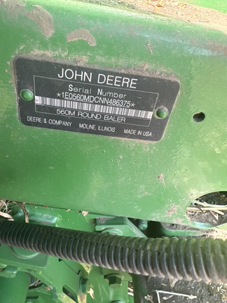 2022 John Deere 560M Baler/Round