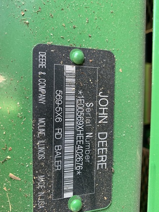 2014 John Deere 569 Baler/Round