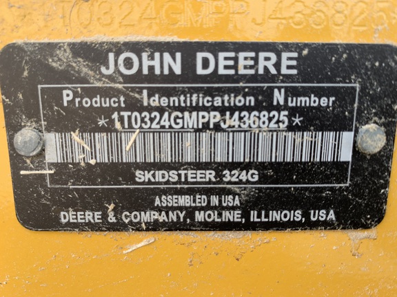 2022 John Deere 324G Skid Steer Loader