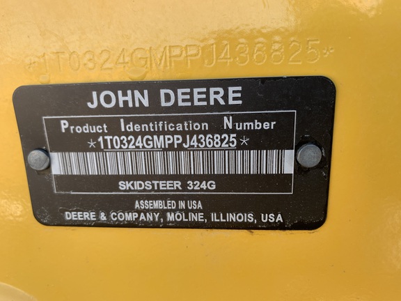 2022 John Deere 324G Skid Steer Loader