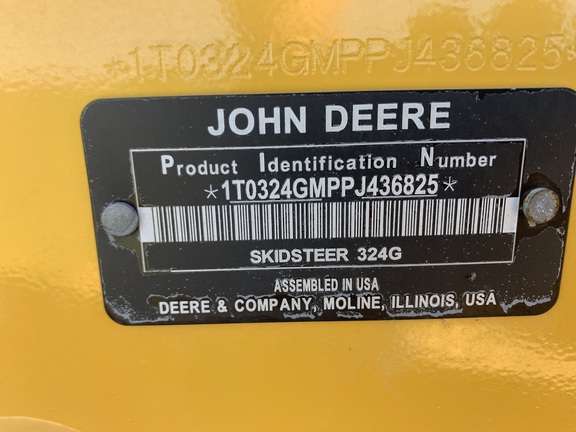 2022 John Deere 324G Skid Steer Loader