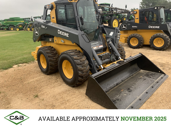 2024 John Deere 334 P Skid Steer Loader