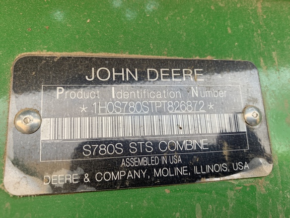 2023 John Deere S780 Combine