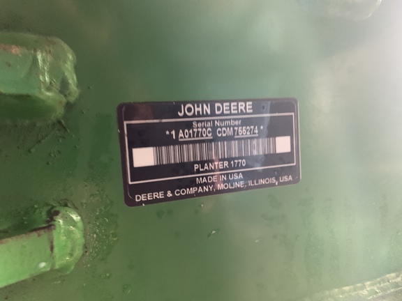 2014 John Deere 1770NT Planter