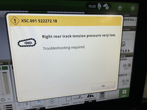 2018 John Deere 9570RX Tractor Rubber Track