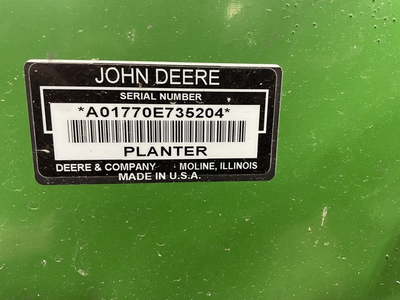 2009 John Deere 1770NT CCS Planter