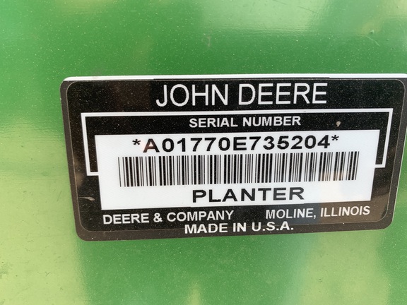 2009 John Deere 1770NT CCS Planter