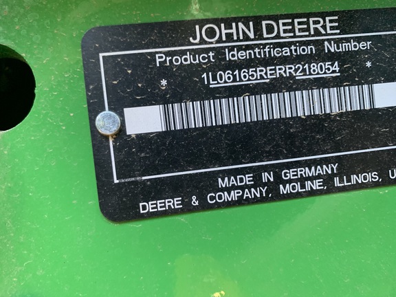 2024 John Deere 6R 165 Tractor