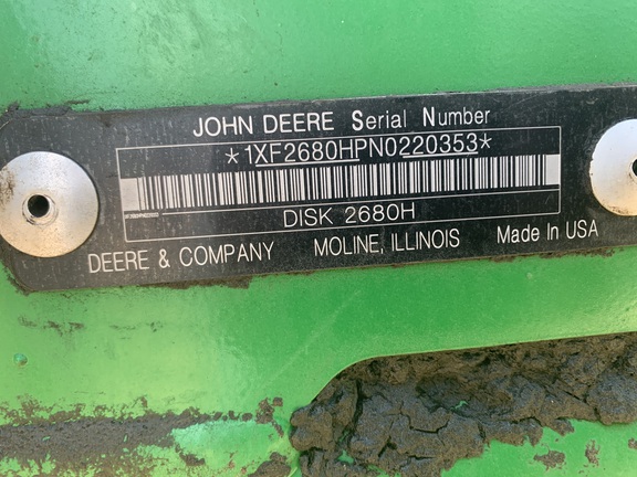 2023 John Deere 2680H Disk