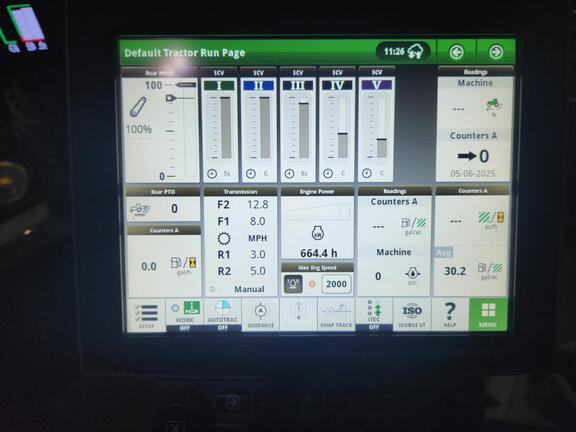 2022 John Deere 9RX 640 Tractor Rubber Track