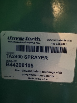 2024 Top Air TA2400 Sprayer